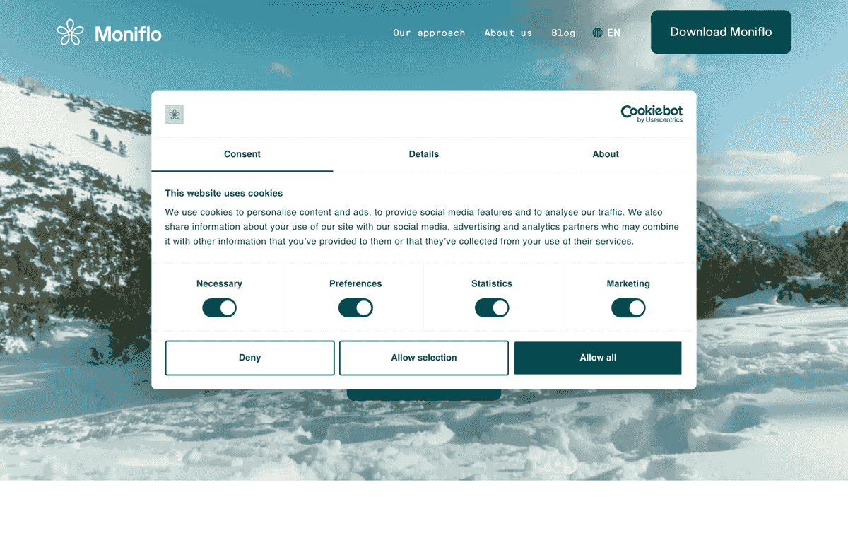 Moniflo — Startup · Fintech project by DotVertex